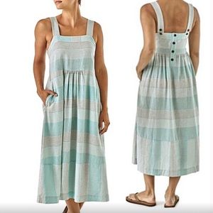 Patagonia Striped button dress